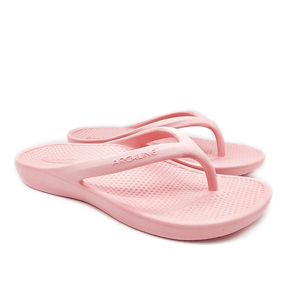 Archline - Rebound Orthotic Thongs - Pink