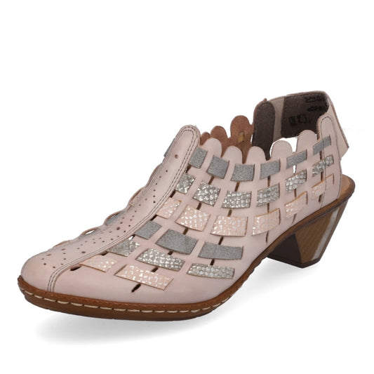 Rieker - 46778 Taupe Combination Sandal