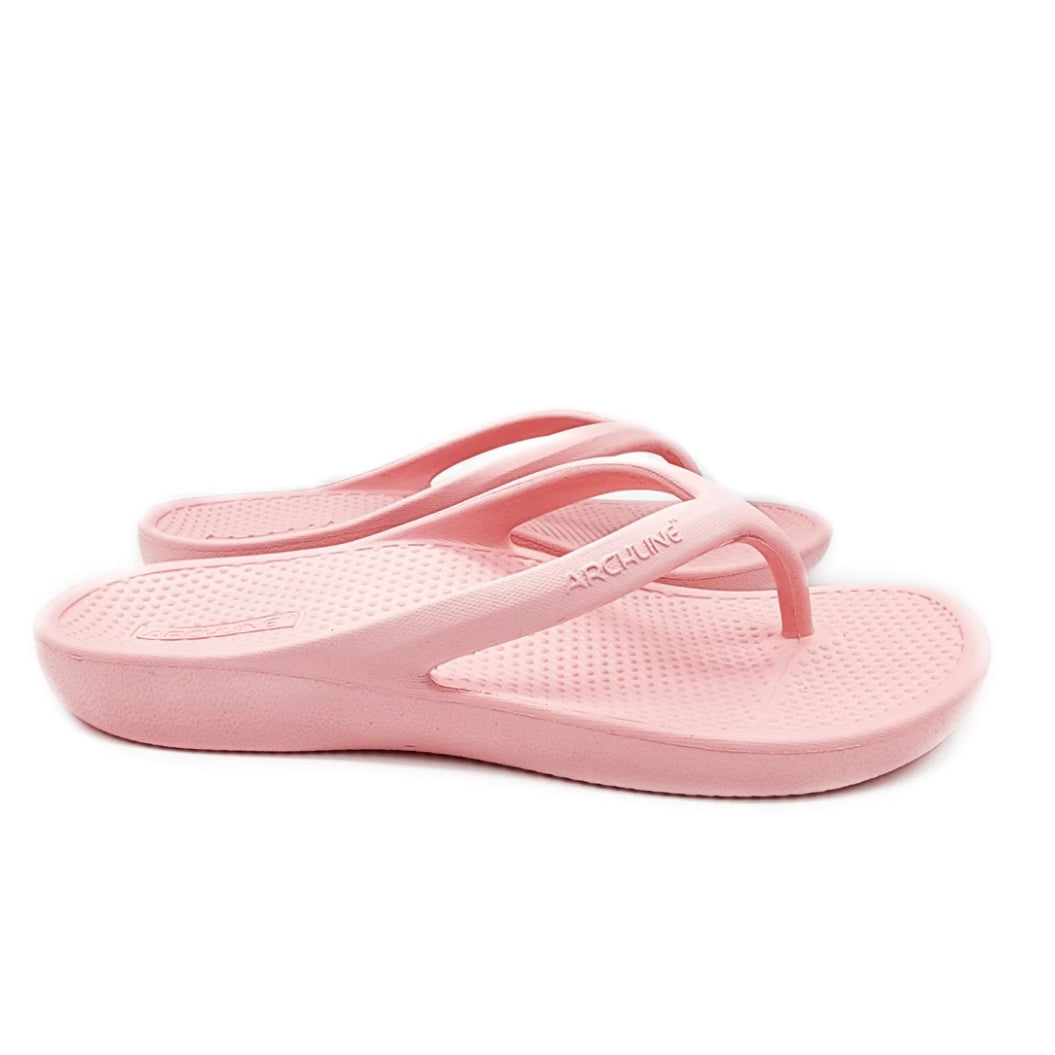 Archline - Rebound Orthotic Thongs - Pink