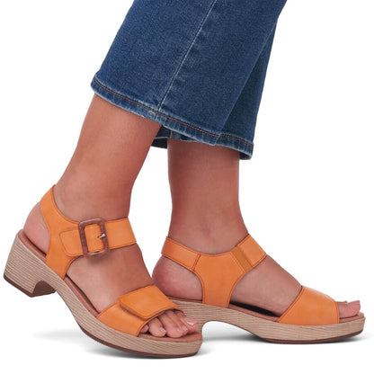 Remonte - D0N52 Orange Sandals