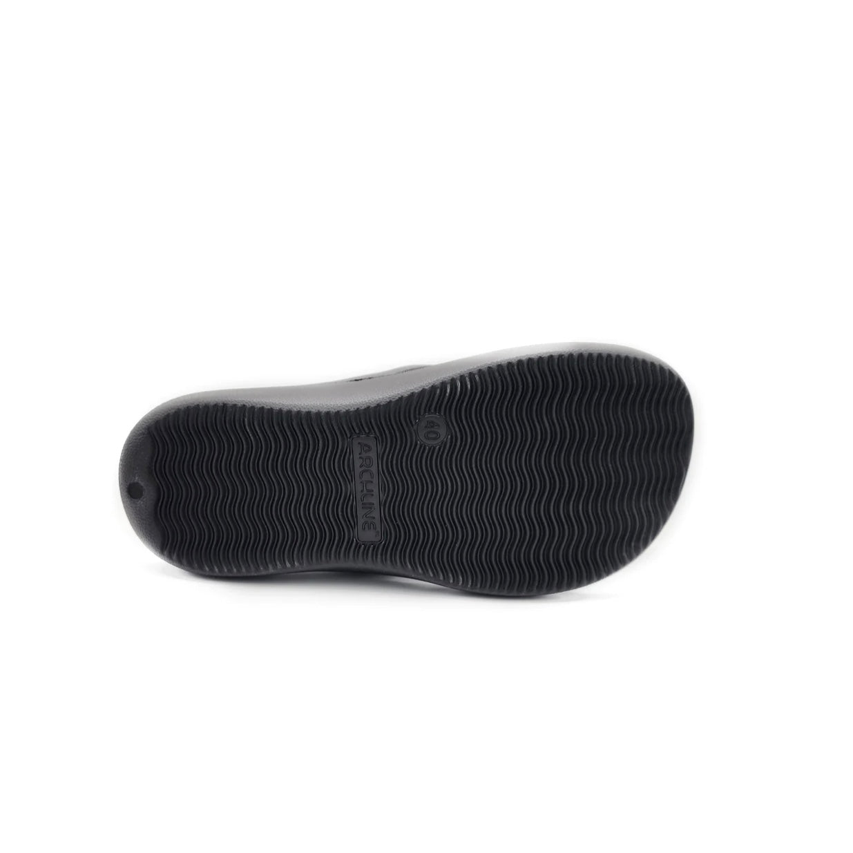 Archline - Rebound Orthotic Thongs - Black