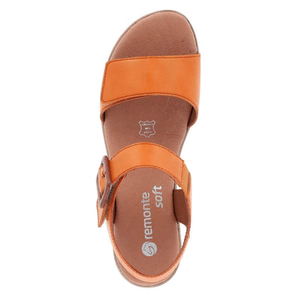 Remonte - D0N52 Orange Sandals