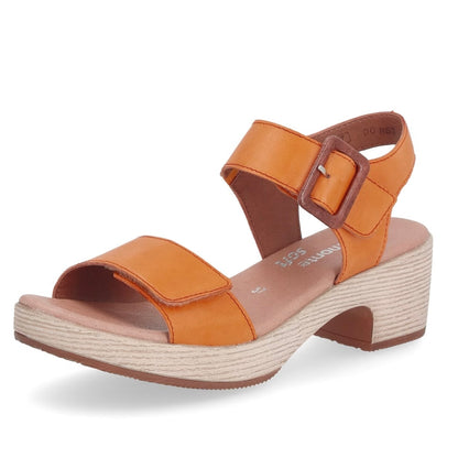 Remonte - D0N52 Orange Sandals