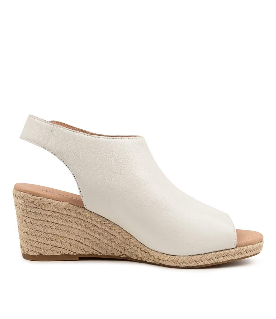 Diana Ferrari - Jamcie Wedge Sandal - Cream