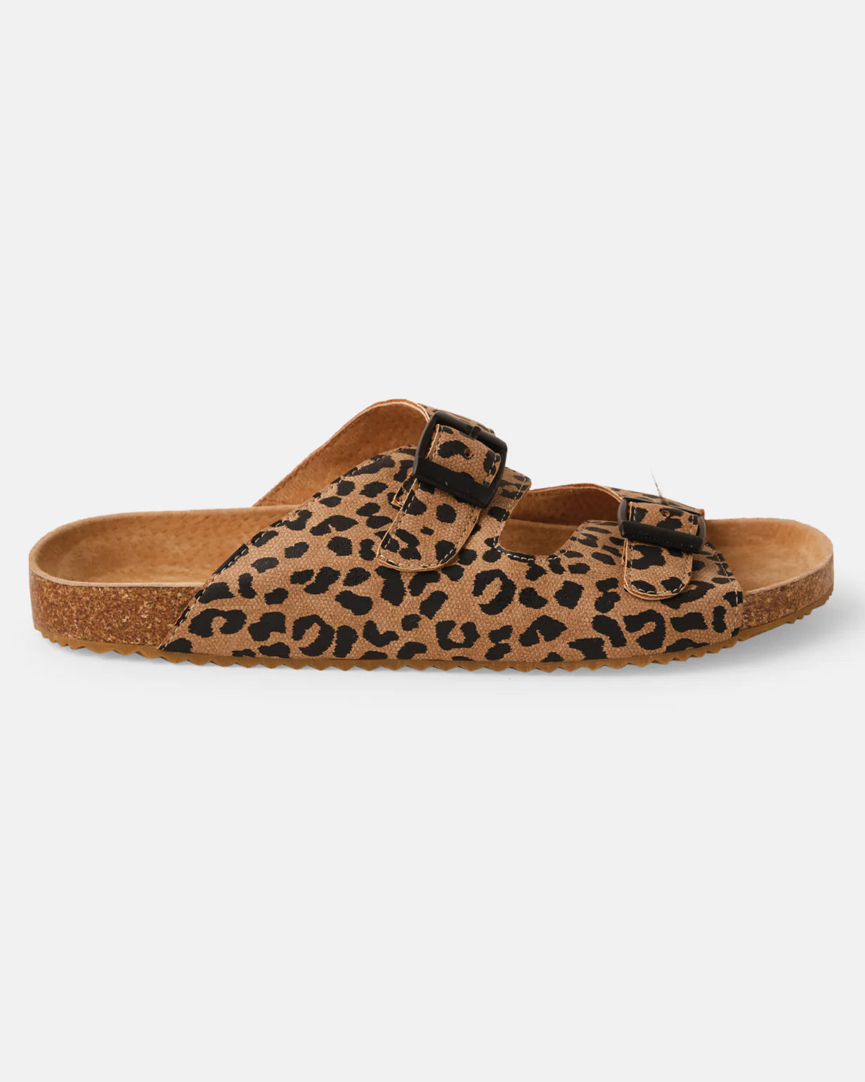 Walnut - Bailey Slide Tan Leopard