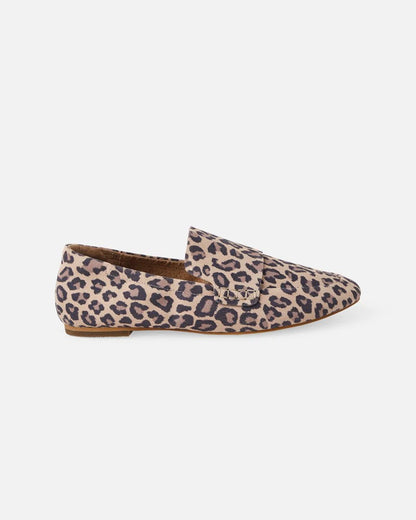 Walnut - Dutch Loafer - Leopard