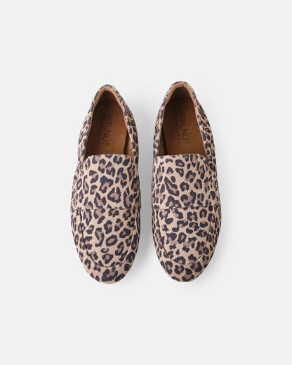 Walnut - Dutch Loafer - Leopard