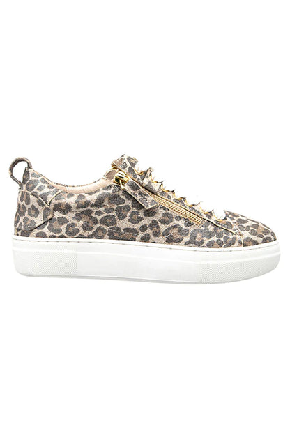 Alfie & Evie - Maize Champagne Leopard