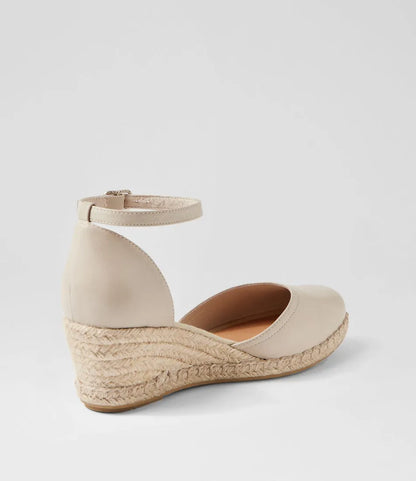 Django & Juliette - Rylen Wedge Espadrille - Almond