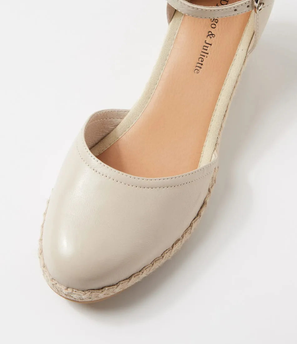 Django & Juliette - Rylen Wedge Espadrille - Almond