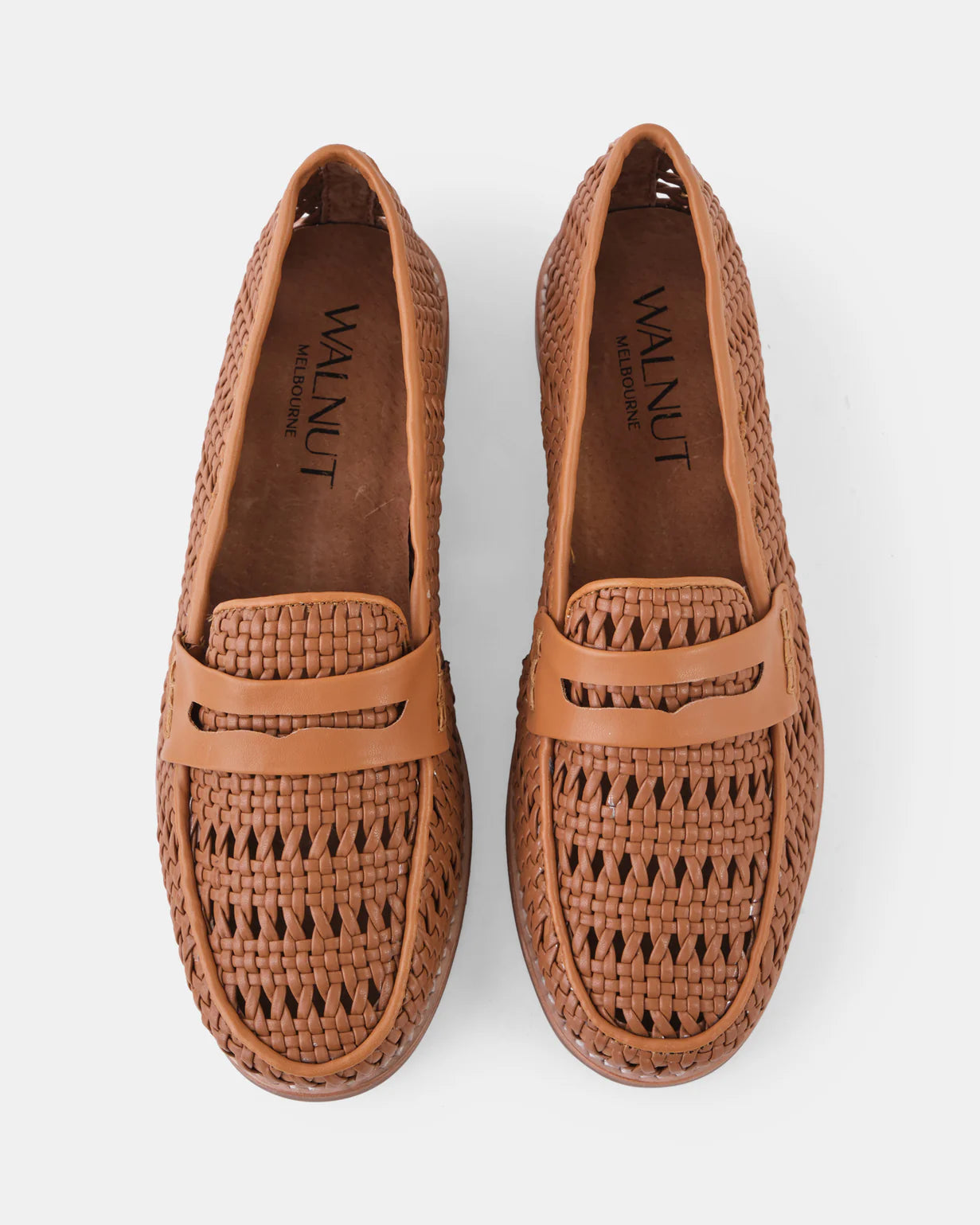 Walnut - Harlow Loafer Tan Woven