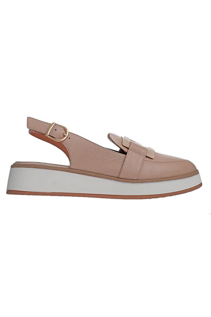 Alfie & Evie - Quavo Naked Wedged Platform Loafer