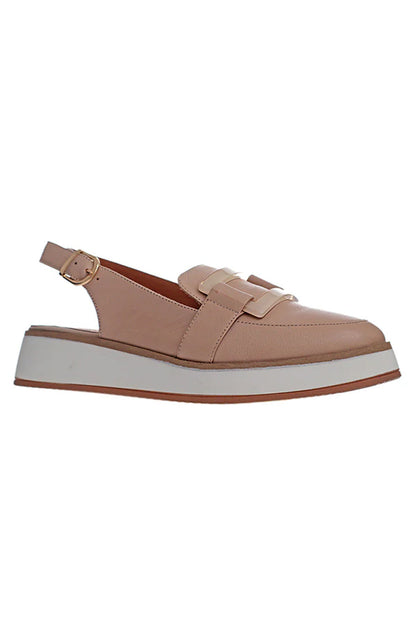 Alfie & Evie - Quavo Naked Wedged Platform Loafer