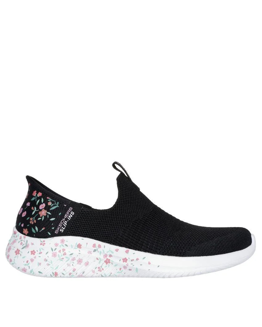 Skechers - 150179 Ultra Flex 3.0 Bloom On Black Multi