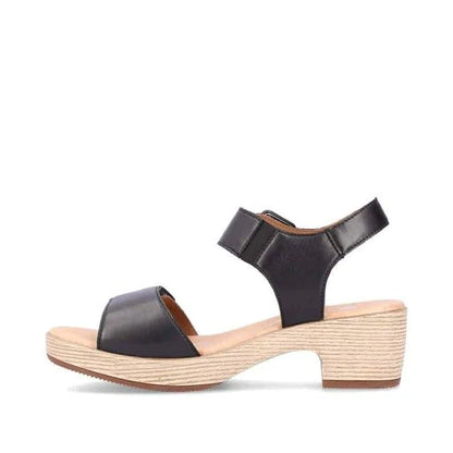 Remonte - D0N52 Black Sandals