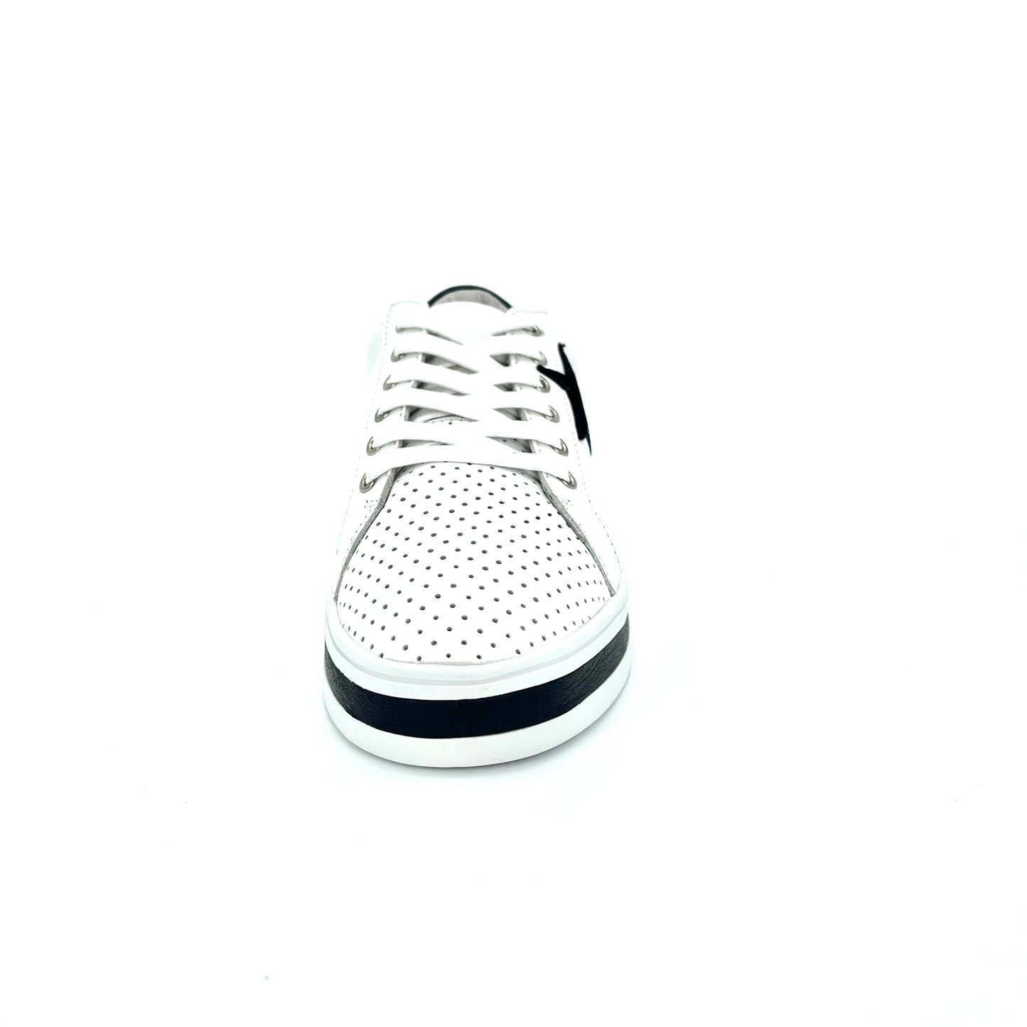 Alfie & Evie - Pixie Classic Tennis Sneaker - White/Black