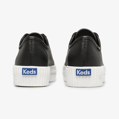 Keds - Triple Kick Amp Leather Black