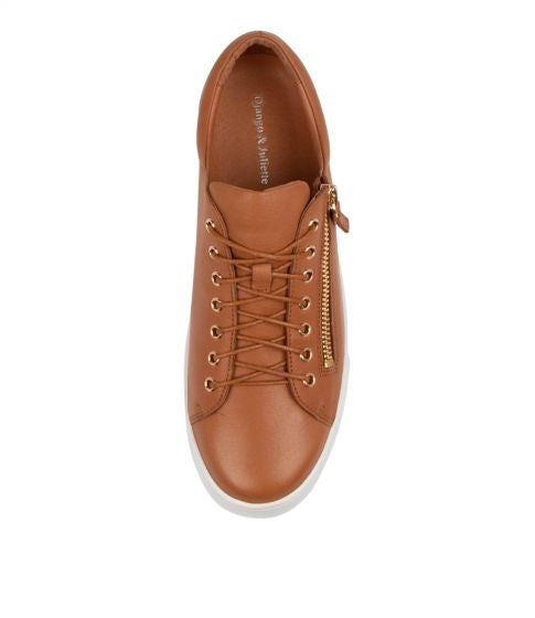 Django & Juliette - Laila Sneaker Scotch Tan