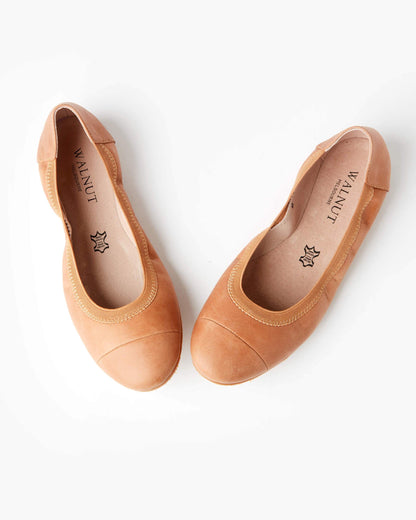 Walnut - Ava Ballet Tan