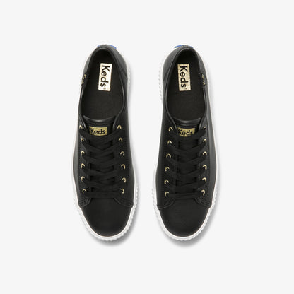 Keds - Triple Kick Amp Leather Black